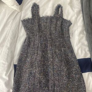 Aqua tweed dress NWT